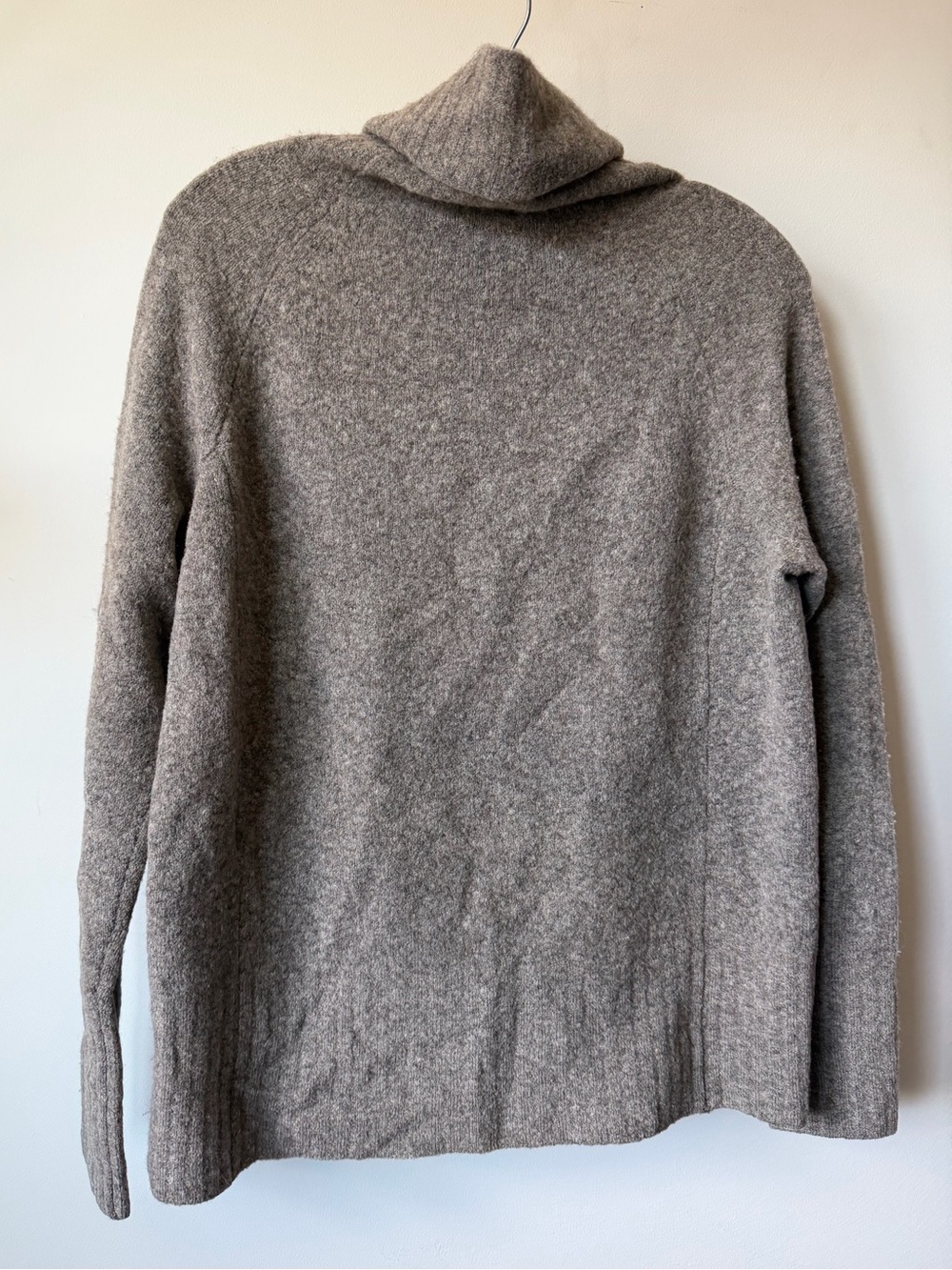 Aritzia Community Wool Yak Knit Hoodie Sweater XS Grey Soft Cozy Pullover - Picture 6 of 10